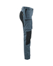 Pantalon maintenance +stretch femme Blåkläder 7159 Bleu guède/Marine foncé Blaklader - 715918458286C