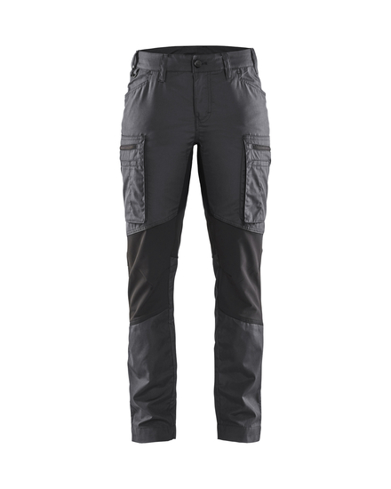 Pantalon maintenance +stretch femme Blåkläder 7159 Gris Foncé/Noir Blaklader - 715918459899C