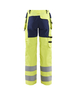 Pantalon +stretch haute-visibilité femme Blåkläder 7163 Jaune fluo/Marine Blaklader - 716318113389C