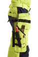Pantalon +stretch haute-visibilité femme Blåkläder 7163 Jaune fluo/Marine Blaklader - 716318113389C