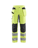 Pantalon +stretch haute-visibilité femme Blåkläder 7163 Jaune fluo/Noir Blaklader - 716318113399C