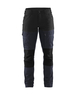 Pantalon maintenance +stretch femme Blåkläder 7166 Marine foncé/Noir Blaklader - 716618458699C
