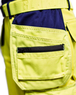 Pantalon softshell haute-visibilité femme Blåkläder 7167 Jaune fluo/Marine Blaklader - 716725173389C