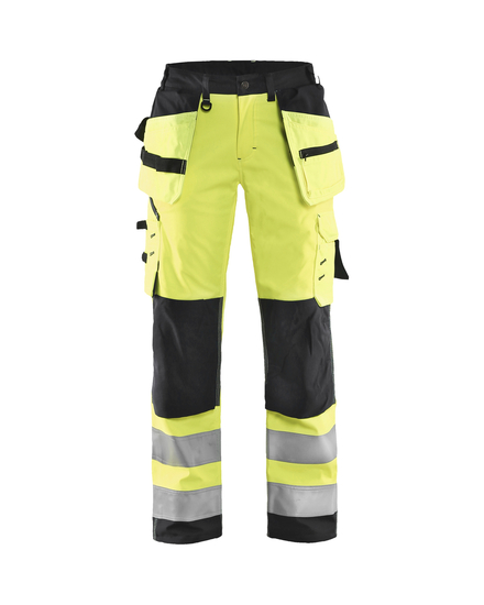 Pantalon softshell haute-visibilité femme Blåkläder 7167 Jaune fluo/Noir Blaklader - 716725173399C
