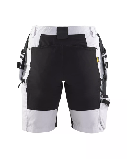 Short de Peintre avec stretch Femme X1900 Blåkläder 7171 Blanc/Noir Blaklader - 717110001099C