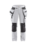 Pantalon peintre stretch 4D femme Blåkläder 7179 Blanc/Gris foncé Blaklader - 717916451098C