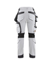 Pantalon peintre stretch 4D femme Blåkläder 7179 Blanc/Gris foncé Blaklader - 717916451098C