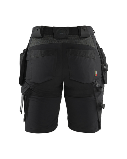 Short artisan stretch 4D femme Blåkläder 7183 Noir/Gris foncé Blaklader - 718316459998C