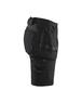 Short artisan stretch 4D femme Blåkläder 7183 Noir/Gris foncé Blaklader - 718316459998C