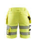 Short +stretch haute-visibilité femme Blåkläder 7186 Jaune fluo Blaklader - 718618113300C