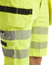 Short +stretch haute-visibilité femme Blåkläder 7186 Jaune fluo Blaklader - 718618113300C