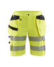 Short +stretch haute-visibilité femme Blåkläder 7186 Jaune fluo Blaklader - 718618113300C