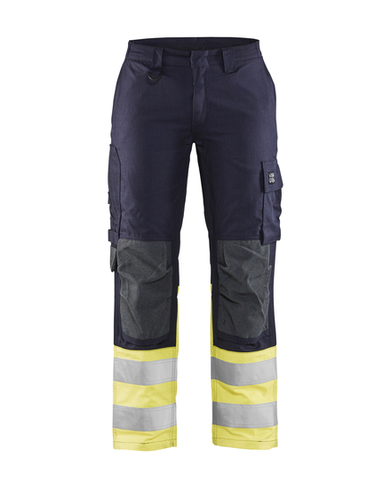 Pantalon multinormes inhérent femme Blåkläder 7188 Marine/Jaune fluo Blaklader - 718815128933C