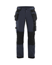 Pantalon artisan stretch 4D femme Blåkläder 7192 Marine foncé/Noir Blaklader - 719216458699C