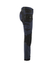 Pantalon artisan stretch 4D femme Blåkläder 7192 Marine foncé/Noir Blaklader - 719216458699C