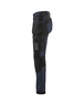 Pantalon artisan stretch 4D femme Blåkläder 7192 Marine foncé/Noir Blaklader - 719216458699C
