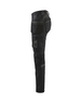 Pantalon artisan stretch 4D femme Blåkläder 7192 Noir/Jaune fluo Blaklader - 719216459933C