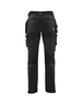 Pantalon artisan stretch 4D femme Blåkläder 7192 Noir/Rouge Blaklader - 719216459956C