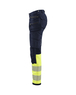 Pantalon stretch 4D haute-visibilité femme Blåkläder 7193 Marine/Jaune fluo Blaklader - 719316428933C