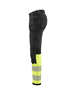 Pantalon stretch 4D haute-visibilité femme Blåkläder 7193 Noir/Jaune fluo Blaklader - 719316429933C