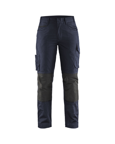 Pantalon maintenance +stretch femme Blåkläder 7195 Marine foncé/Noir Blaklader - 719513308699C