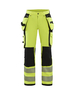 Pantalon stretch 4D haute-visibilité femme Blåkläder 7197 Jaune fluo/Noir Blaklader - 719716423399C