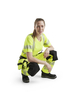 Pantalon stretch 4D haute-visibilité femme Blåkläder 7197 Jaune fluo/Noir Blaklader - 719716423399C