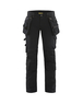 Pantalon artisan stretch 4D femme Blåkläder 7198 Noir Blaklader - 719816449900C