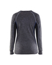 Haut de sous-vêtements WARM femme Blåkläder 7200 Gris moyen/Noir Blaklader - 720017329699