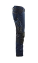 Pantalon de travail BLAKLADER bleu marine 1751 stretch 2D - 175118328600C