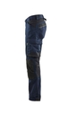 Pantalon de travail BLAKLADER bleu marine 1751 stretch 2D - 175118328600C