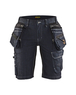 Short X1900 artisan denim stretch 2D femme Blåkläder 7992 Marine/Noir Blaklader - 799211418999C