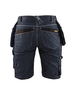Short X1900 artisan denim stretch 2D femme Blåkläder 7992 Marine/Noir Blaklader - 799211418999C