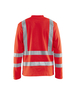 T-shirt manches longues haute-visibilité anti-UV Blåkläder 8948 Rouge fluo Blaklader - 894810705500
