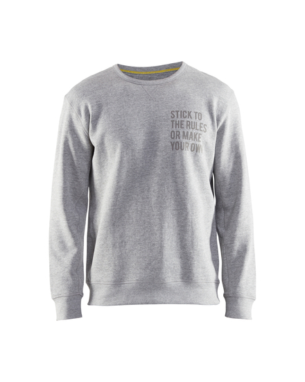 Sweat édition limitée Blåkläder 9185 Gris chiné Blaklader - 918511579000