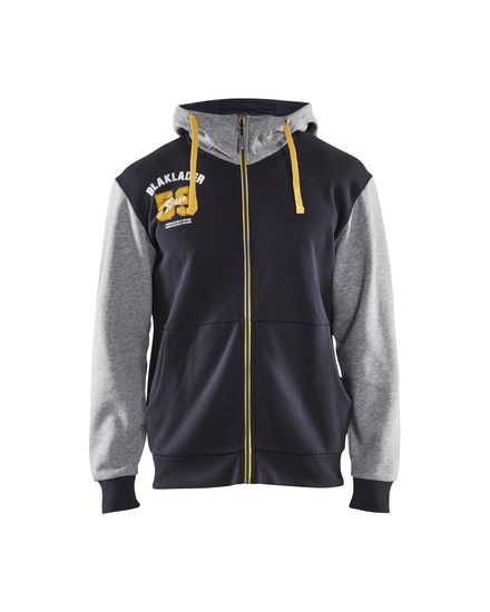 Sweat zippé édition limitée Blåkläder 9406 Marine foncé/Gris chiné Blaklader - 940611578690