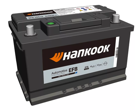 BATTERIE 12V 65Ah 650A 277X174X175 - HANKOOK - EFB 56530