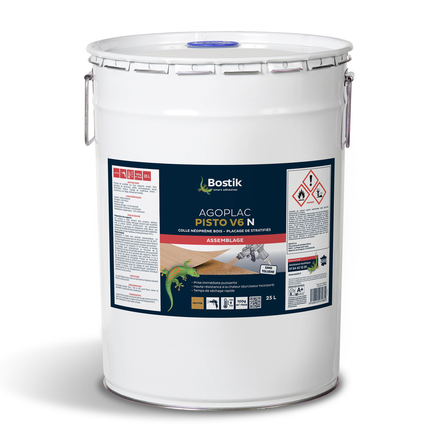Colle néoprène pistolables AGOPLAC PSITO V6 - neutre 25L - BOSTIK - 30604475
