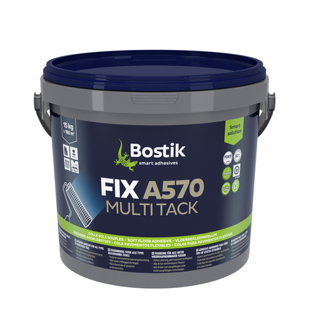 Produit de maintien dalles plombantes Fix A570 Multi Tack - Blanc 15kg - BOSTIK - 30615498