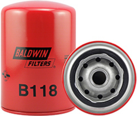 FILTRE À HUILE, VISSABLE (CUVE METALIQUE ) - BALDWIN - B118 équivalence HIFI T3150