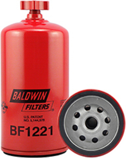 FILTRE CARBURANT / SÉPARATEUR EAU/CARBUR ANT - BALDWIN - BF1221 équivalence HIFI SN1221