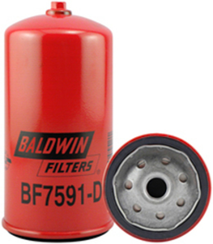 FILTRE CARBURANT, VISSABLE (CUVE METALIQ UE) / AVEC DRAIN - BALDWIN - BF7591-D - Equivalent SN 5171 HIFI FILTER