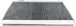 Filtre Habitacle BALDWIN PA4336 - Equivalent SC 5102 CA HIFI FILTER