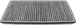 Filtre Habitacle BALDWIN PA4409 - Equivalent SC 50007 HIFI FILTER