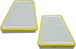 Kit Filtre Habitacle BALDWIN PA4570 - Equivalent SC 90038 KIT HIFI FILTER