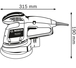 Ponceuse BOSCH excentrique GEX 34-150 - 0601372800