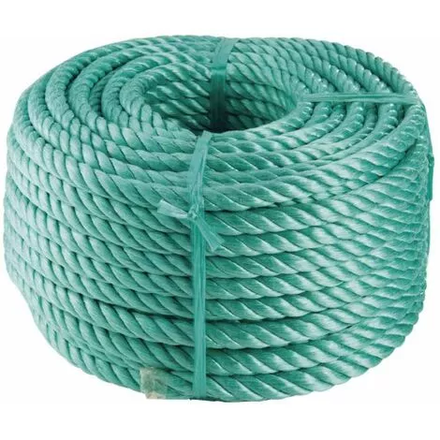 Cordage polypropylène 50 m vert CORDERIE MESNARD - CDPPS100C050N