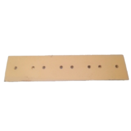 Contre lame de godet centrale reversible 8 trous en 1