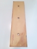 Contre lame de godet centrale reversible 3 trous en 1 1/4