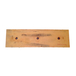 Contre lame de godet centrale reversible 3 trous en 1 1/4